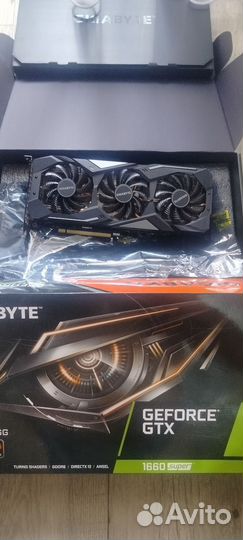 Видеокарта gtx 1660 super gigabyte