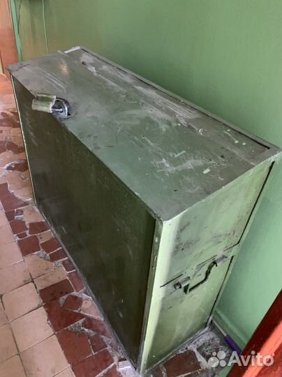 Ящик металлический; самовывоз; 121*39*85(92)см