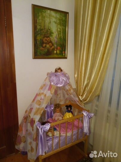 Кроватка для куклы Реборн и др
