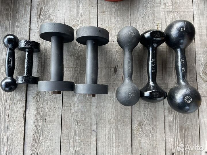Гантели гири и блины
