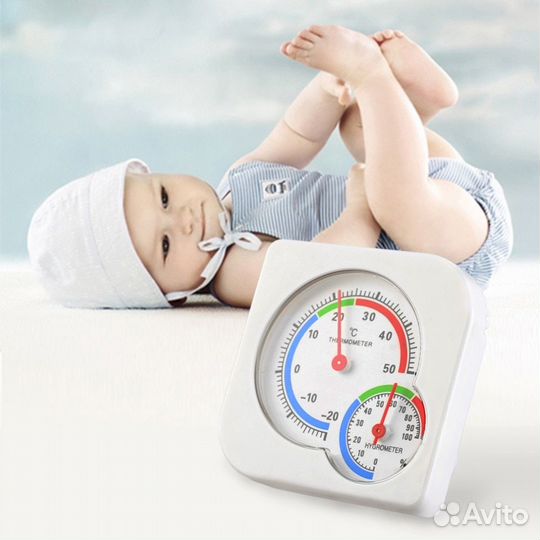 Комнатный мини термометр гигрометр