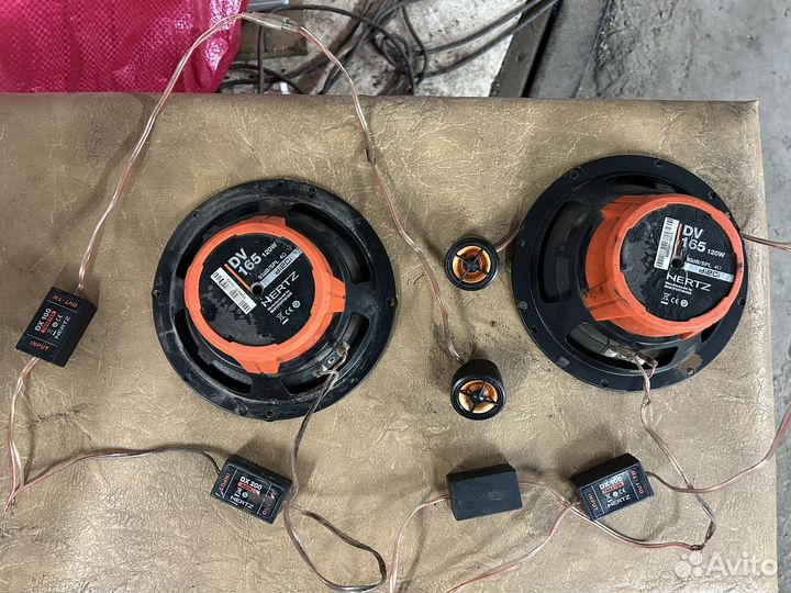 Автомобильные колонки 16 см hertz dv165