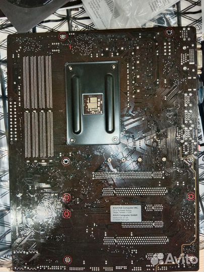 Материнская плата asus prime x-370a +DDR4