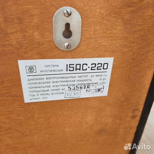 Музыкальные колонки 15AC220