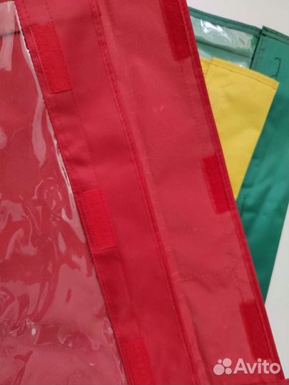 Папка для документов тканевая на липучке