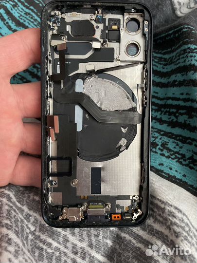 Нижний шлейф iPhone 12 mini