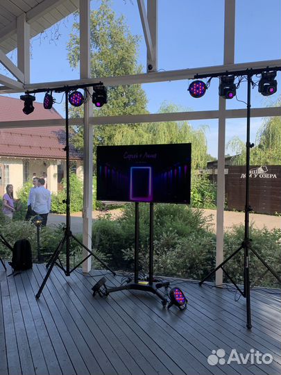 Аренда светового/звукового оборудования и тв