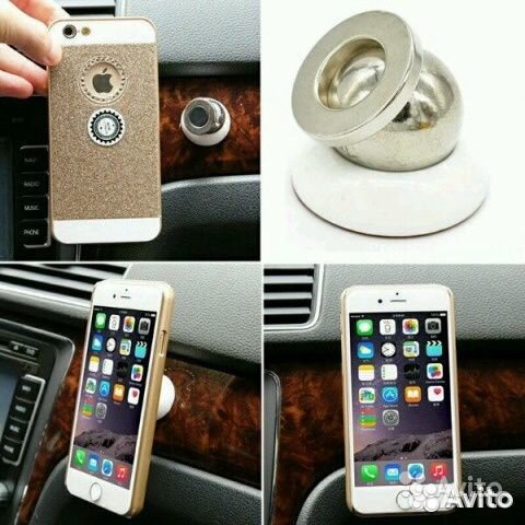 Магнитный держатель для телефона в машину