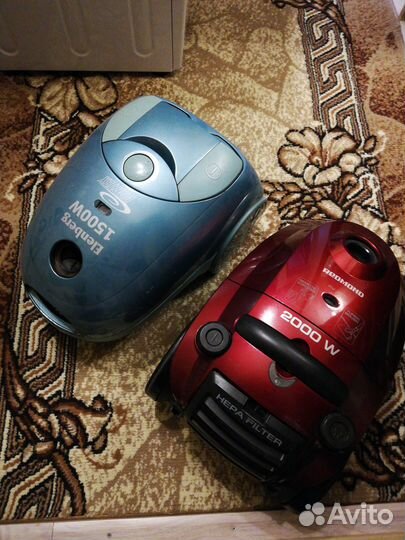Продам два пылесоса на запчасти