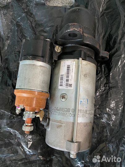 Стартер камаз евро-2,3 редукторный 10 зуб. Новый