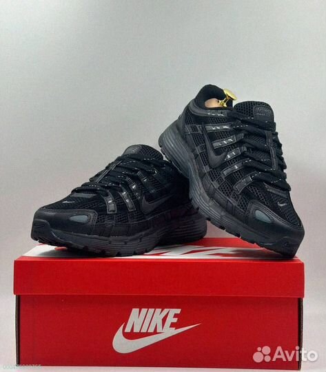 Черные кроссовки Nike P-6000 для стиля и комфорта