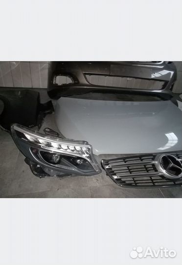 Mercedes vito w447 бампер крылья фары капот