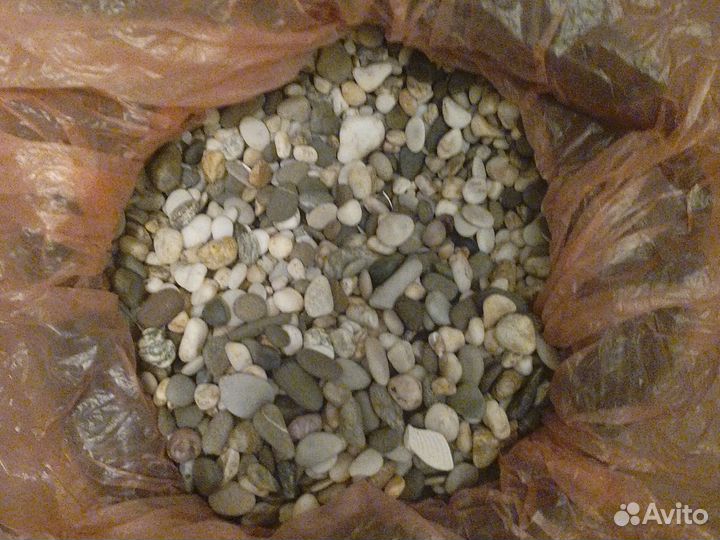 Грунт мелкая галька