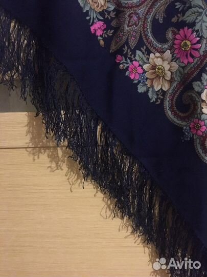 Платок шаль Павлопосадский