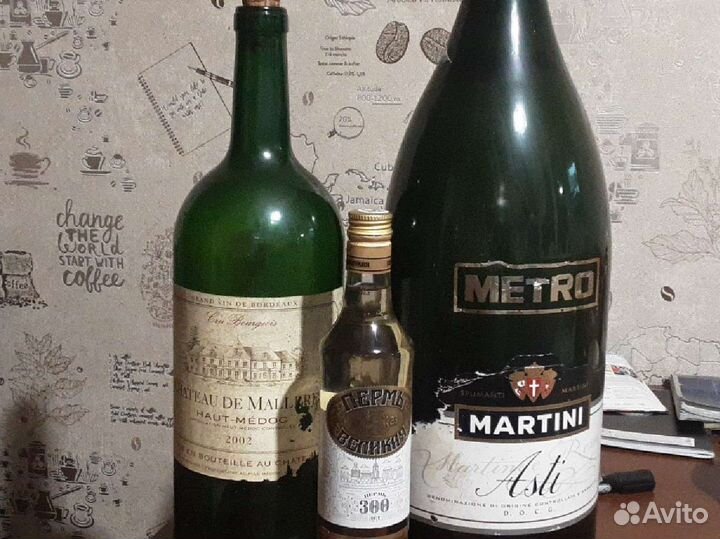 Бутылки под вино, самогон