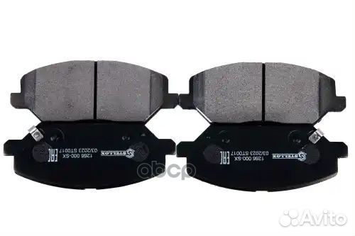 1266 000-SX колодки дисковые передние Hyundai i30