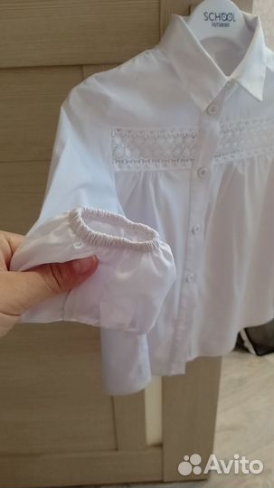 Белая блузка 134