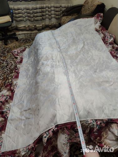 Покрывало для кровати с чехлами для думок шелк