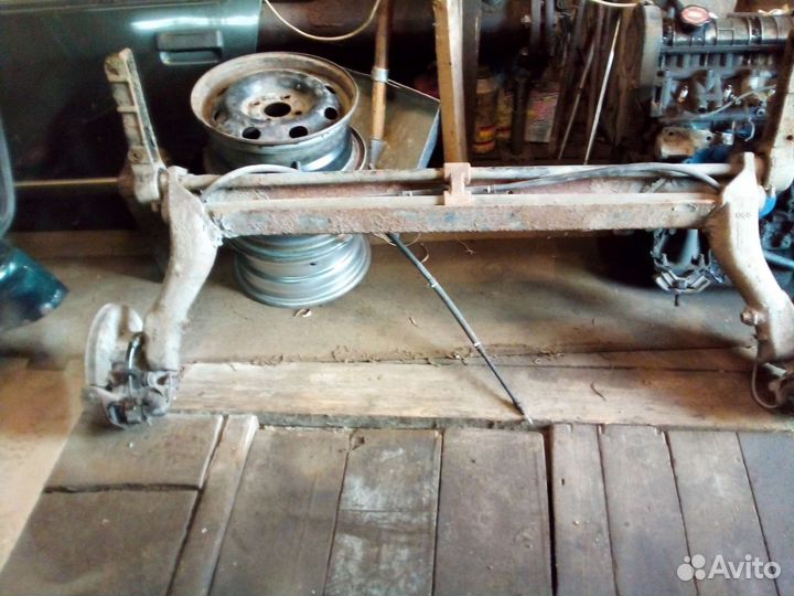 Задний мост renault 19