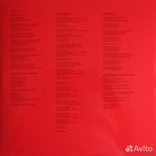 Виниловая пластинка The Beatles, The Beatles 1962