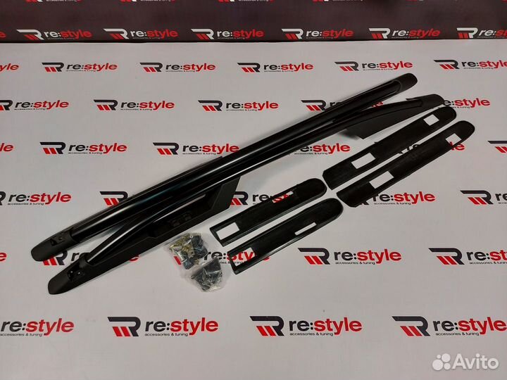 Рейлинги Honda CR-V 06-12г Черные D2048