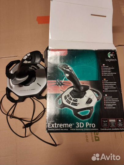 Джойстик-руль для самолёта Logitech