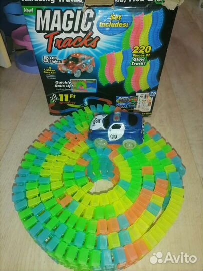 Трек с машинкой