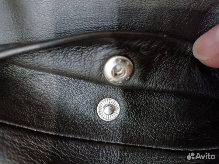 Кожаная куртка мужская