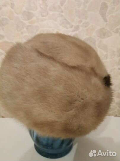Шапка норковая женская