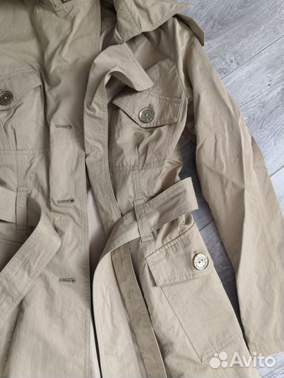 Тренч ретро плащ XS как zara