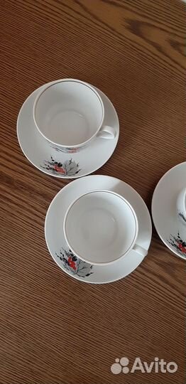 Чайная пара Красная смородина завод Пролетарий