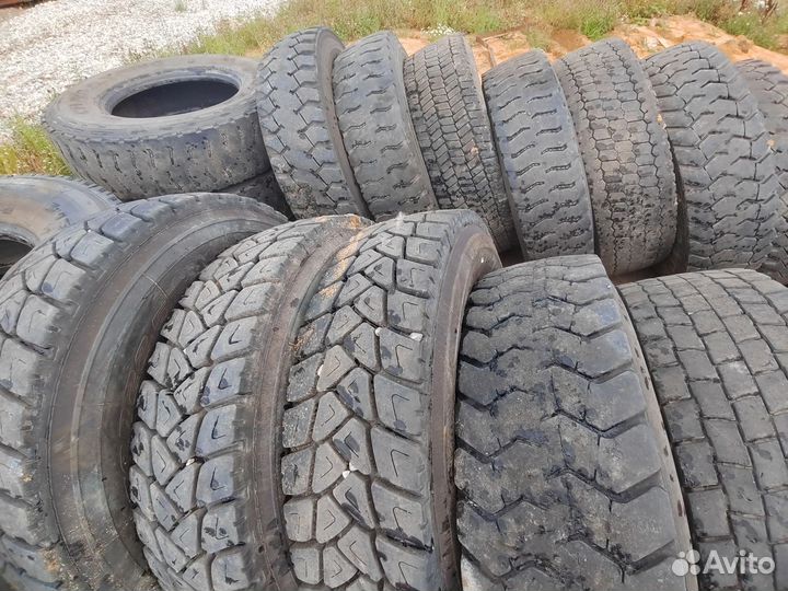 Резина 315/80R22.5 б/у