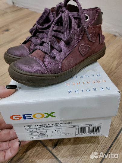 Ботинки для девочки geox 28