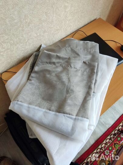 Кухонный тюль (шторы)