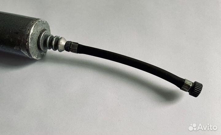 Велосипедный насос с иглами и шлангом 6 мм