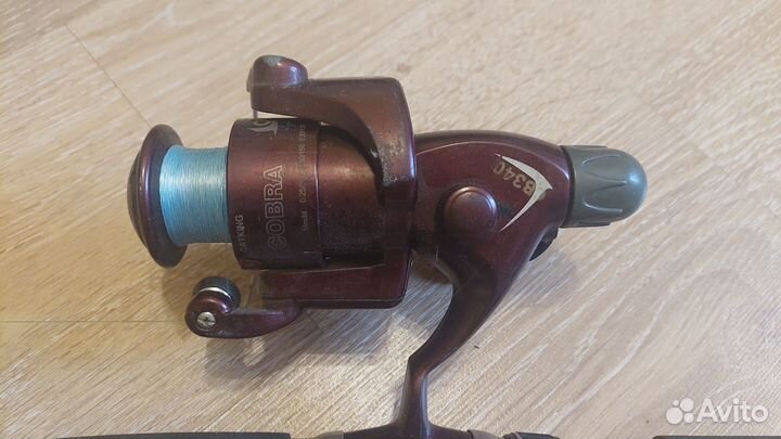 Спининг crocodile 180 с катушкой