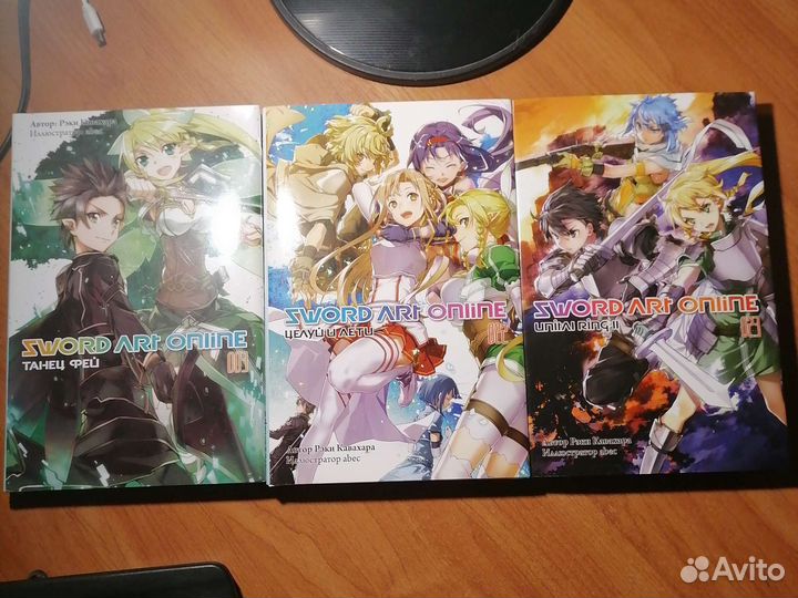 Манга Sword art online