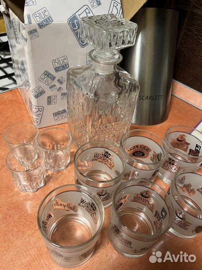 Стакан графин рюмки