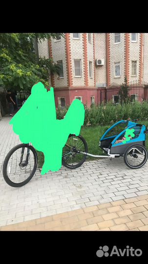 Велоприцеп для детей Prophete keep moving