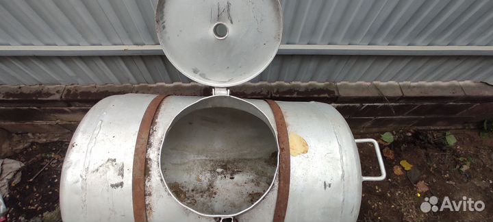 Бочка пищевая алюминиевая