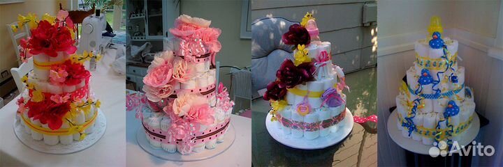 Торт из памперсов