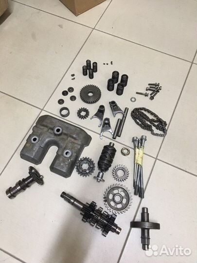 Разбор klx250 D-tracker