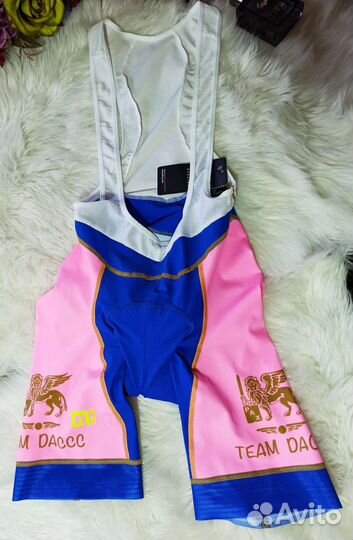 ALE Велосипедные шорты-полукомбинезон Размер: L