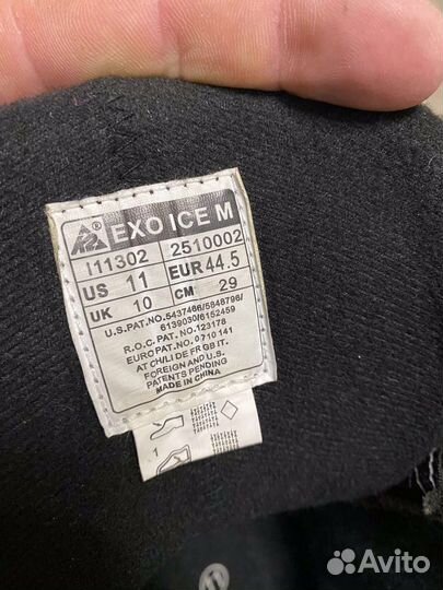 Коньки к2 размер 44,5