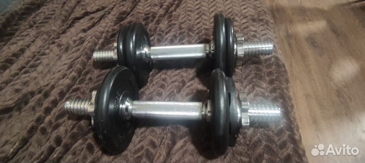 Гантели разборные