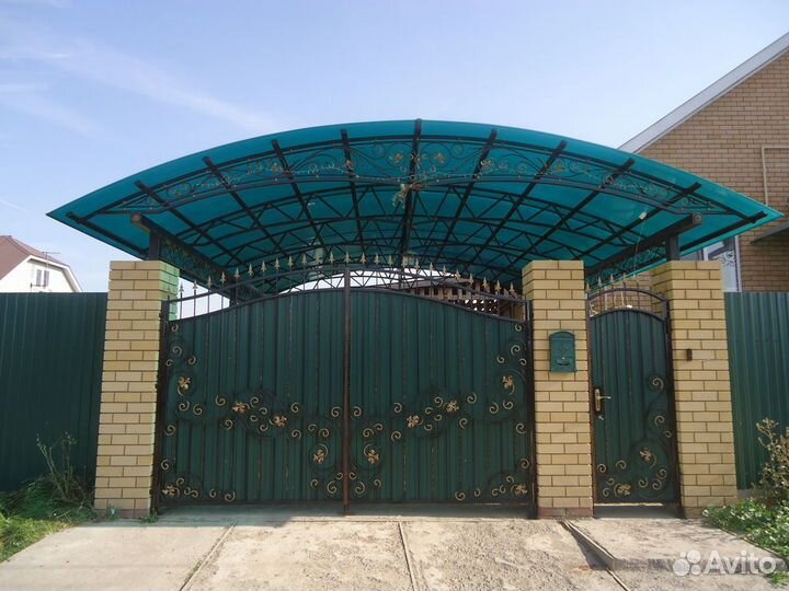 Кованые ворота