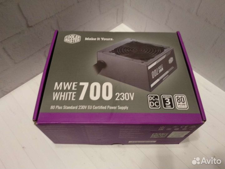 Блок питания Cooler Master MWE 700 White