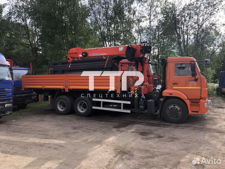 КамАЗ 65115-3094-48 с КМУ, 2023