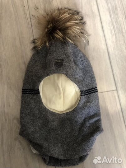 Шапка шлем котик