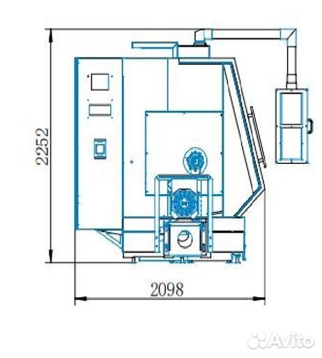 Токарный центр с чпу CKX550A-1500